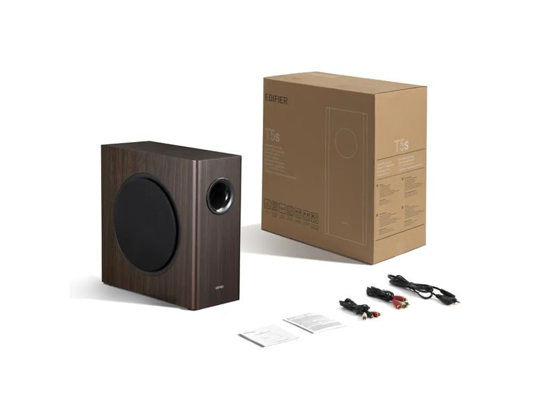 Edifier Subwoofer T5s Braun