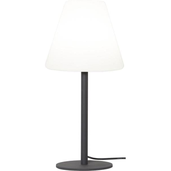 Star Trading Tischleuchte Kreta, 60 cm, Grau