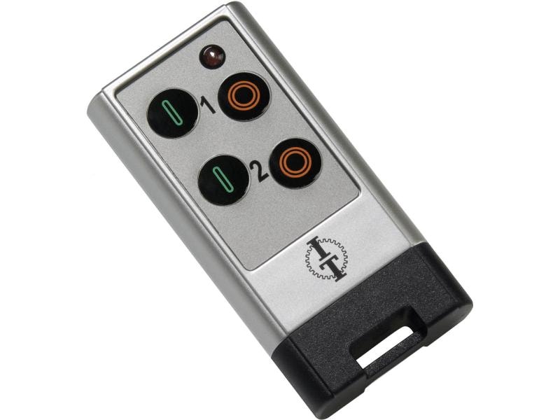 Intertechno Funk-Mini-Handsender ITKL-2, 2-fach