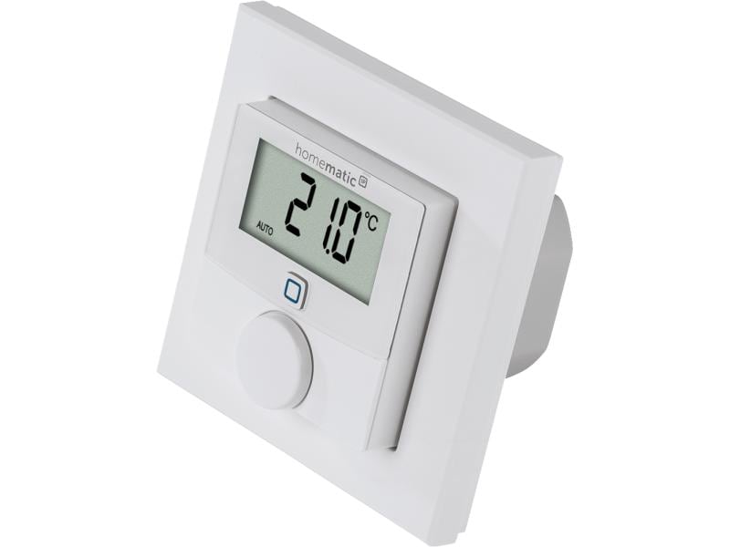 HomeMatic IP Wandthermostat Markenschalter mit Schaltausgang 230 V