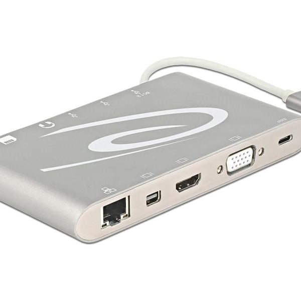 Delock Dockingstation USB 3.1 Typ-C – HDMI/MiniDP/VGA/SD/USB-A