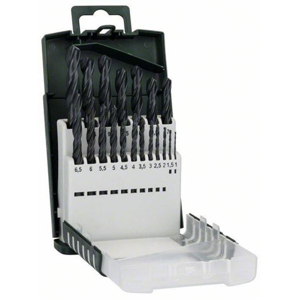 Bosch Metallbohrer-Set HSS-R 19-teilig