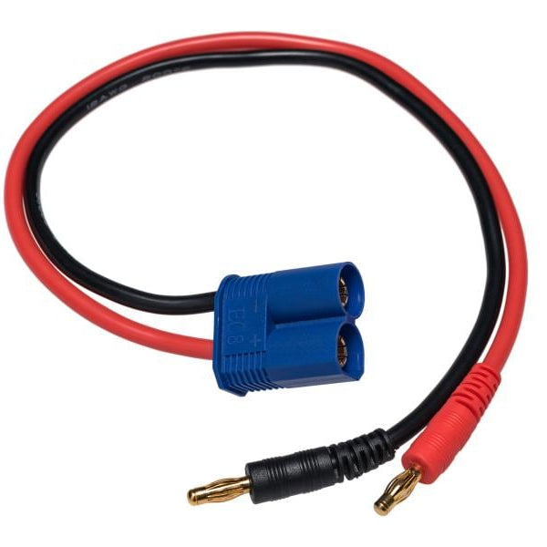 EP Ladekabel 4 mm Bananenstecker zu EC8