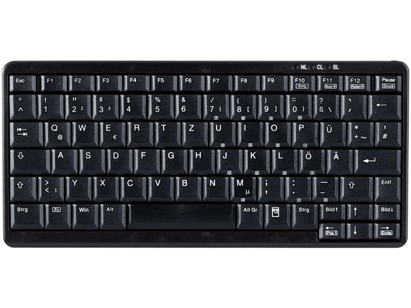 Active Key Tastatur AK-4100 CH-Layout Schwarz