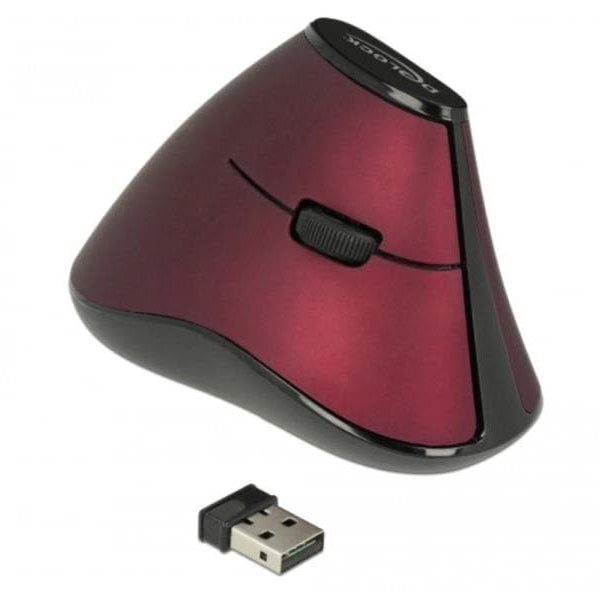 Delock Ergonomische Maus 12528 USB  kabellos