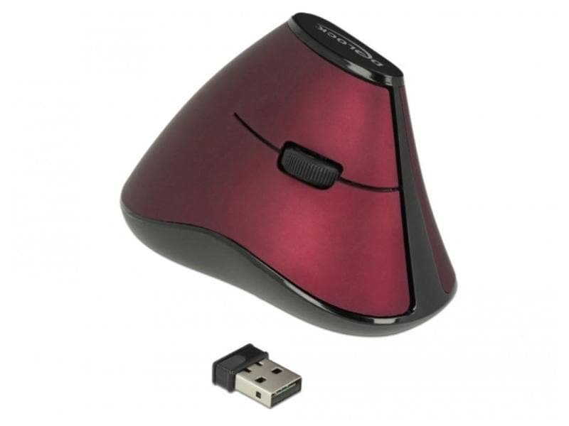 Delock Ergonomische Maus 12528 USB  kabellos