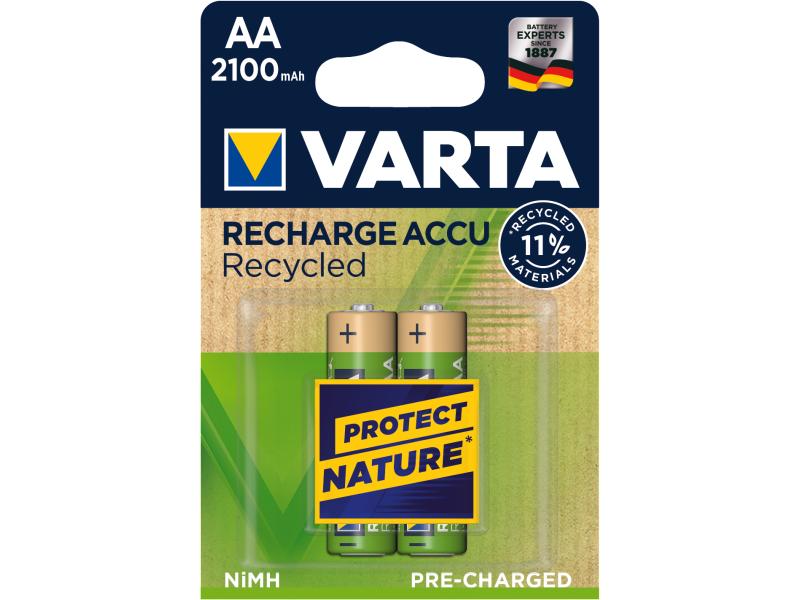 Varta Akku Recharge Accu Recycled AA 2100 mAh 2100 mAh