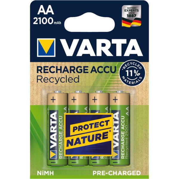 Varta Akku Recharge Accu Recycled AA 2100 mAh 2100 mAh