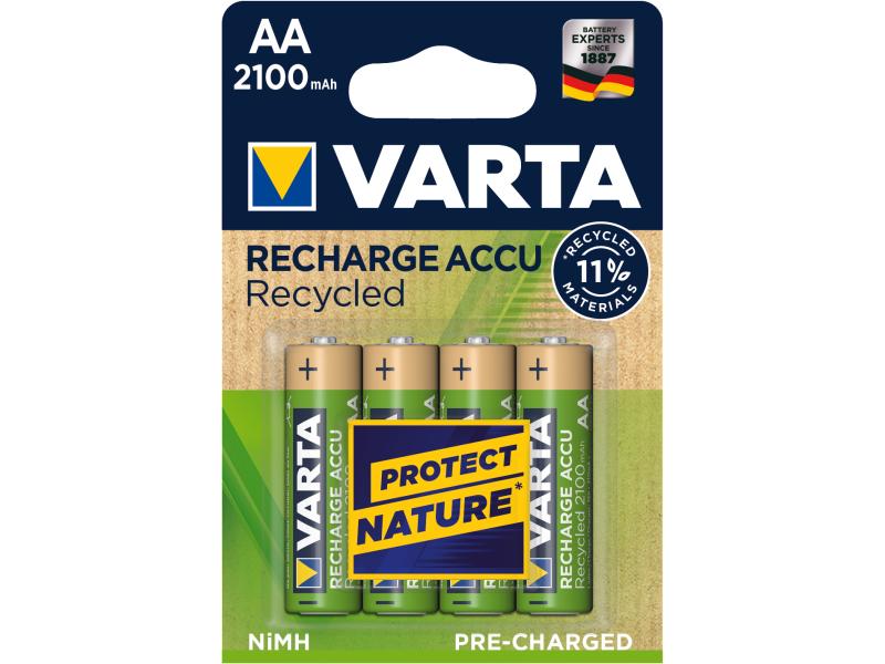 Varta Akku Recharge Accu Recycled AA 2100 mAh 2100 mAh