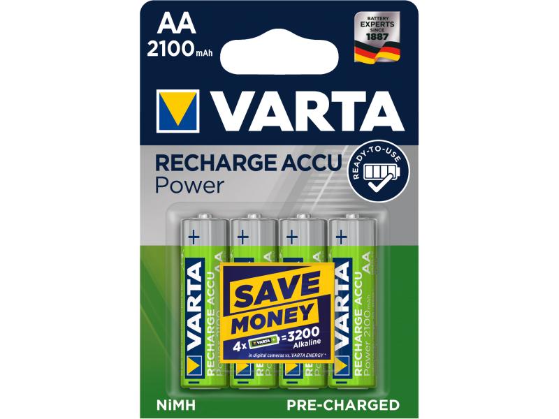 Varta Akku 4x AA 2100 mAh 2100 mAh