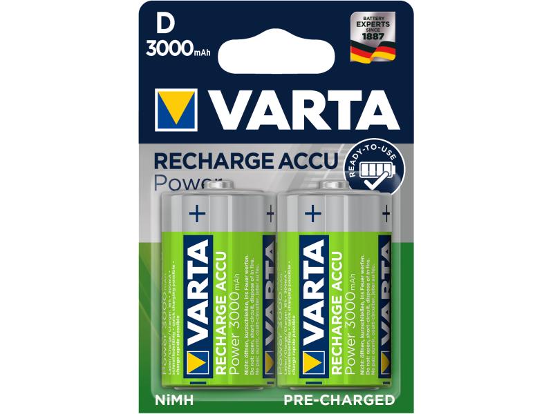 Varta Akku D 3000 mAh