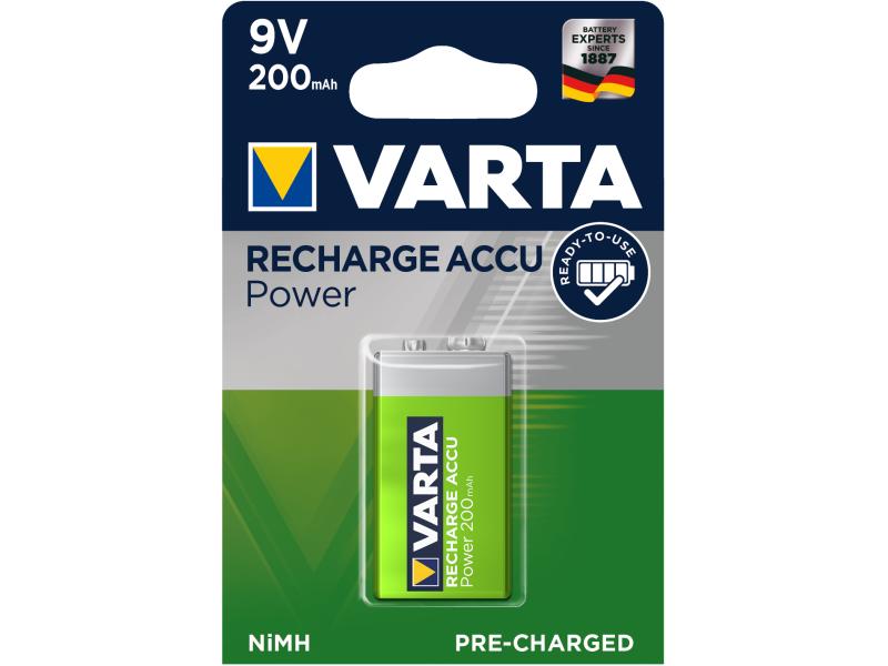 Varta Akku 9 V 200 mAh