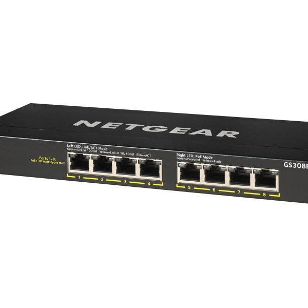 Netgear PoE+ Switch GS308PP 8 Port