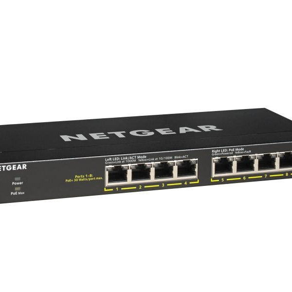 Netgear PoE+ Switch GS308PP 8 Port