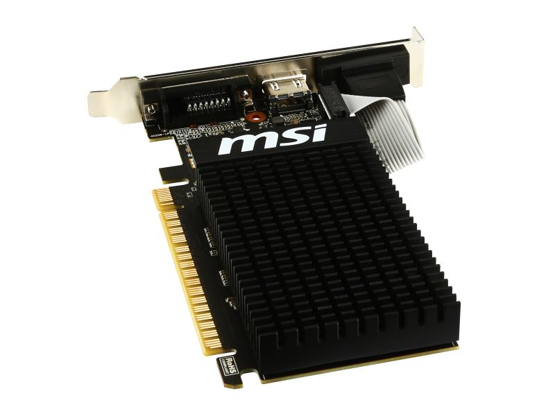 MSI Grafikkarte GeForce GT 710 2GD3H LP