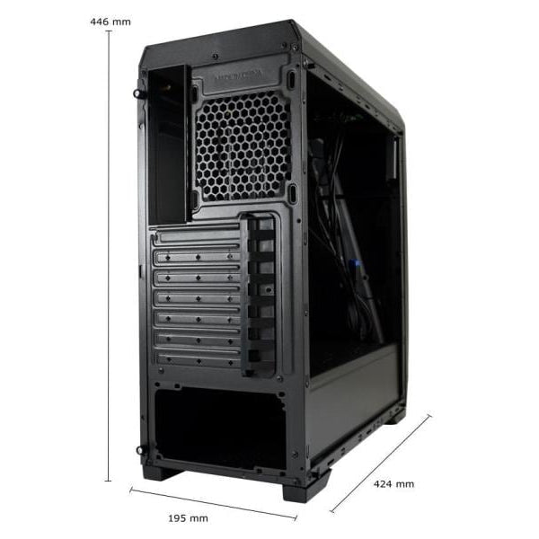 LC-Power PC-Gehäuse Gaming 700B Hexagon