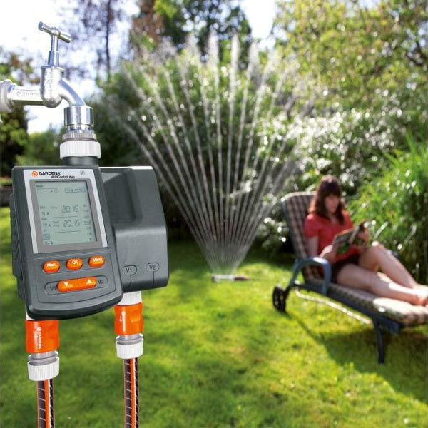 GARDENA Bewässerungscomputer MultiControl duo 1874