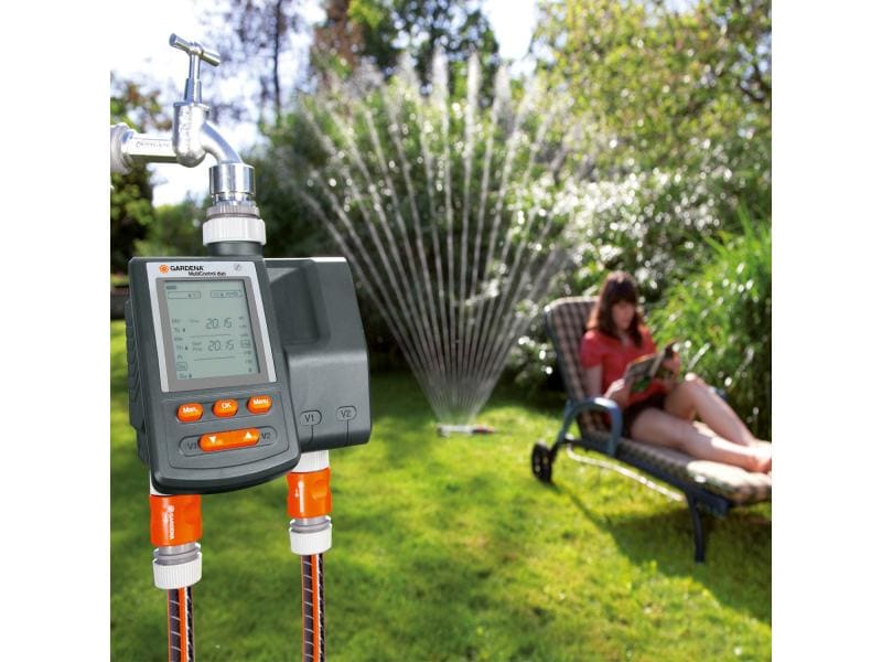 GARDENA Bewässerungscomputer MultiControl duo 1874