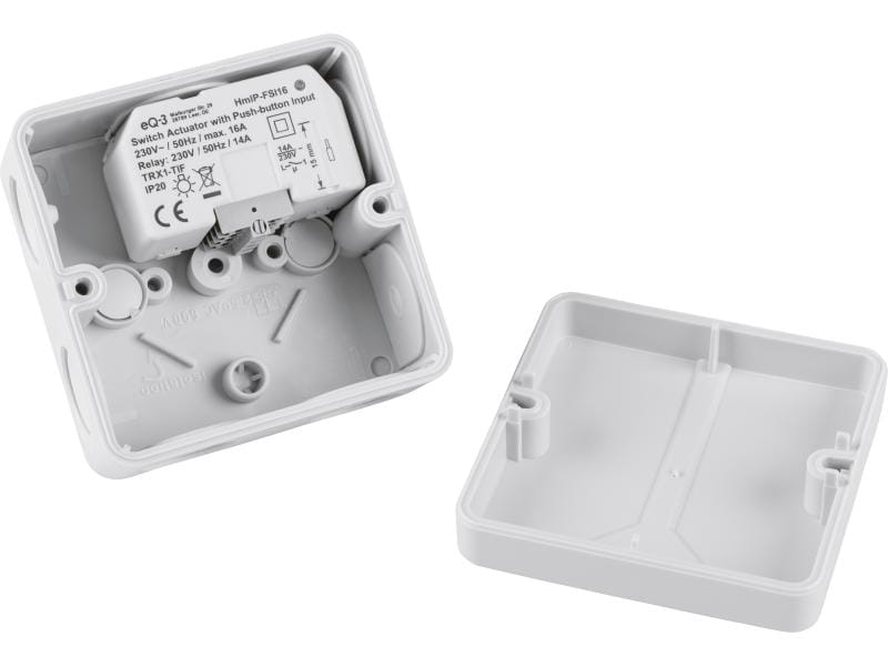 HomeMatic IP Funk-Schaltaktor mit Tastereingang, Unterputz