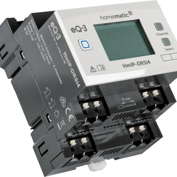 HomeMatic IP Funk-Schaltaktor für Hutschienenmontage 4-fach