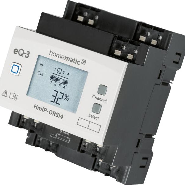 HomeMatic IP Funk-Schaltaktor für Hutschienenmontage 4-fach