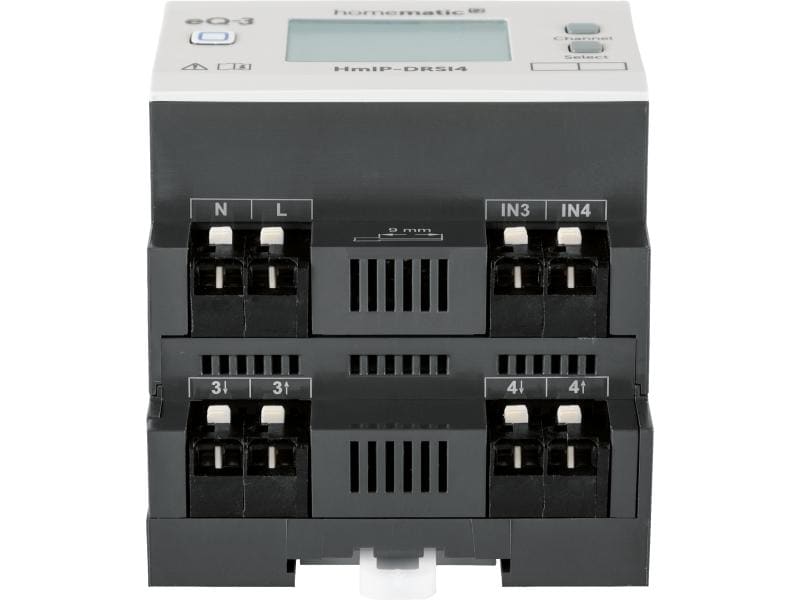 HomeMatic IP Funk-Schaltaktor für Hutschienenmontage 4-fach