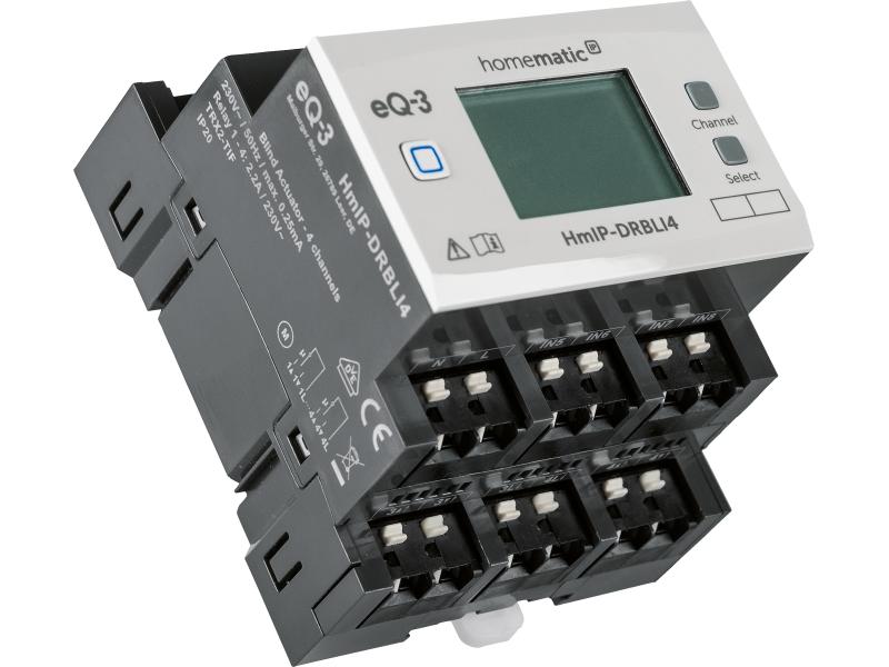 HomeMatic Homematic IP Funk-Jalousieaktor für Hutschienenmontage 4-fach