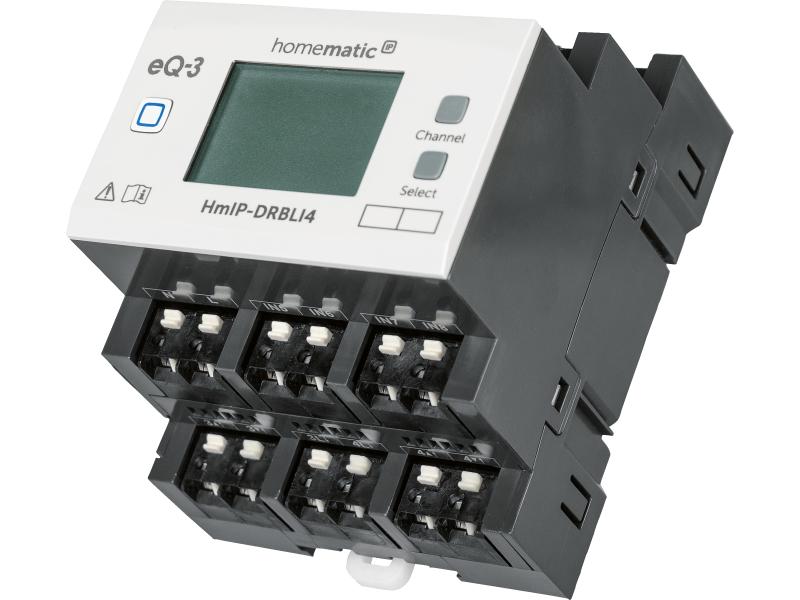 HomeMatic Homematic IP Funk-Jalousieaktor für Hutschienenmontage 4-fach