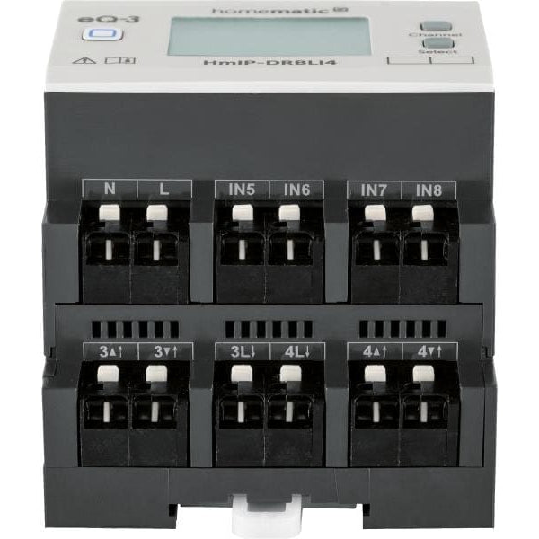 HomeMatic Homematic IP Funk-Jalousieaktor für Hutschienenmontage 4-fach