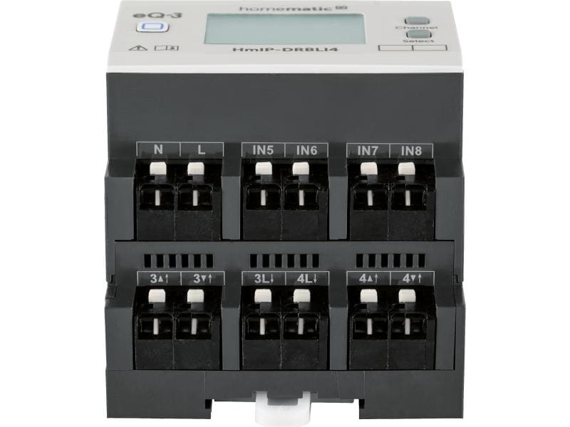 HomeMatic Homematic IP Funk-Jalousieaktor für Hutschienenmontage 4-fach