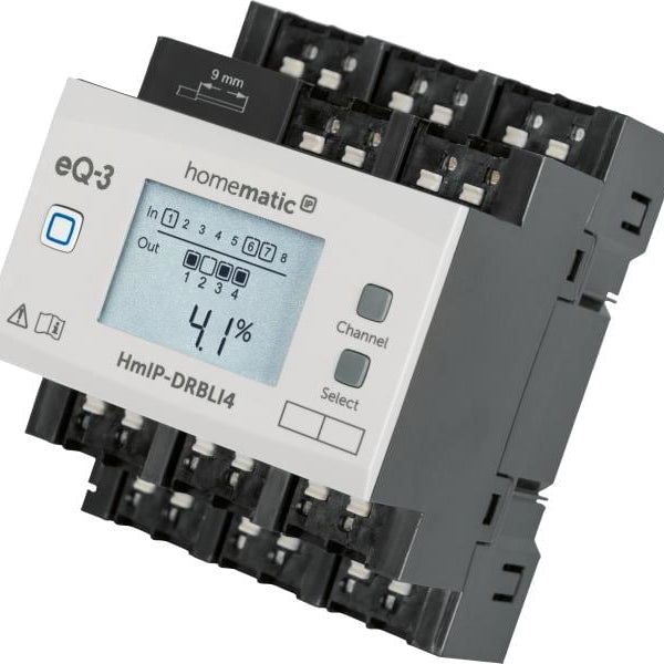 HomeMatic Homematic IP Funk-Jalousieaktor für Hutschienenmontage 4-fach