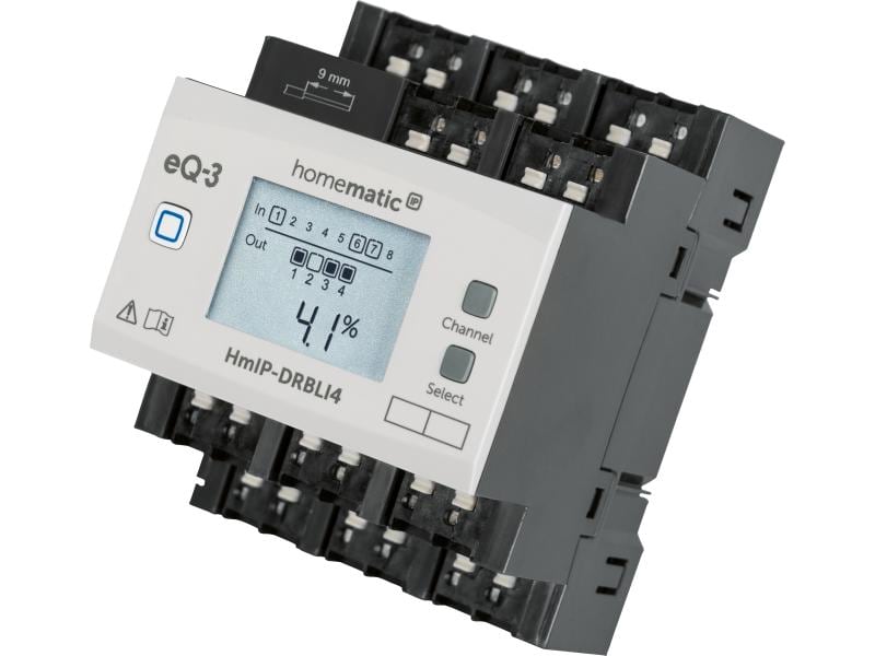 HomeMatic Homematic IP Funk-Jalousieaktor für Hutschienenmontage 4-fach