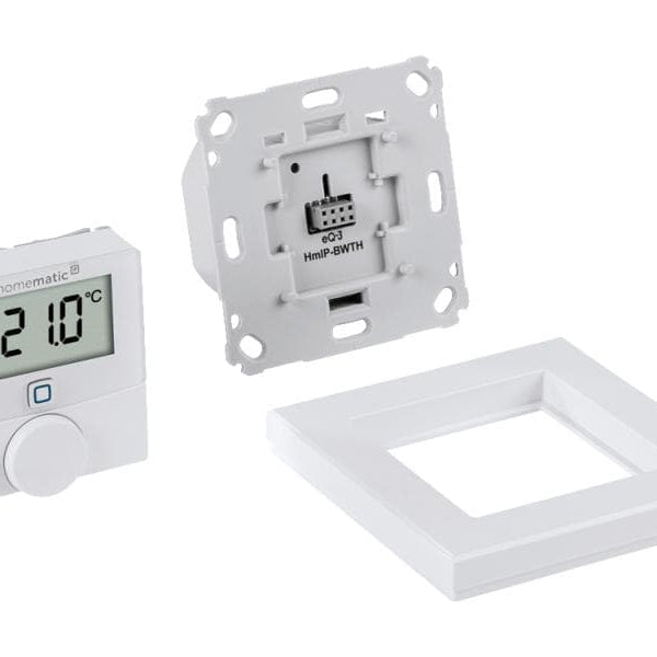 HomeMatic IP Wandthermostat Markenschalter mit Schaltausgang 230 V