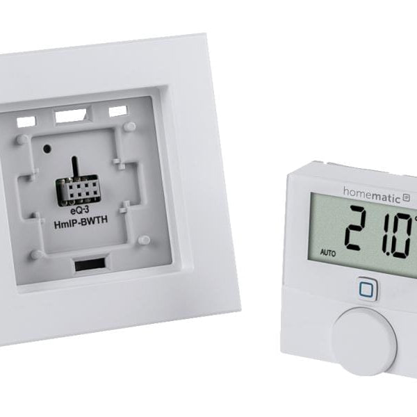 HomeMatic IP Wandthermostat Markenschalter mit Schaltausgang 230 V