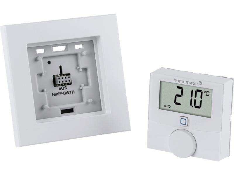 HomeMatic IP Wandthermostat Markenschalter mit Schaltausgang 230 V