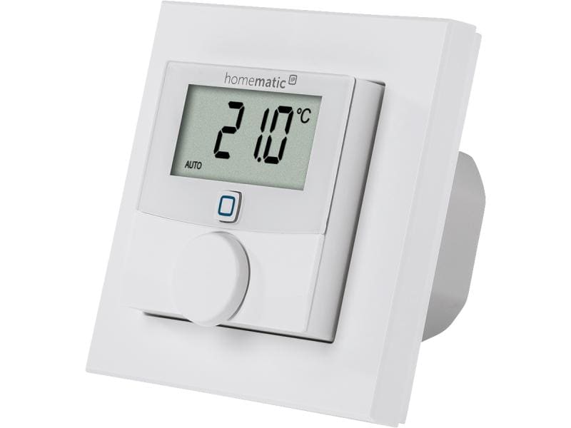 HomeMatic IP Wandthermostat Markenschalter mit Schaltausgang 230 V