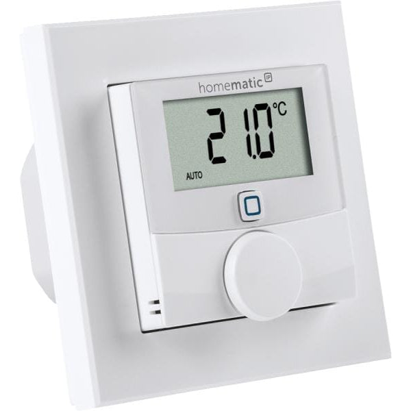 HomeMatic IP Wandthermostat Markenschalter mit Schaltausgang 230 V