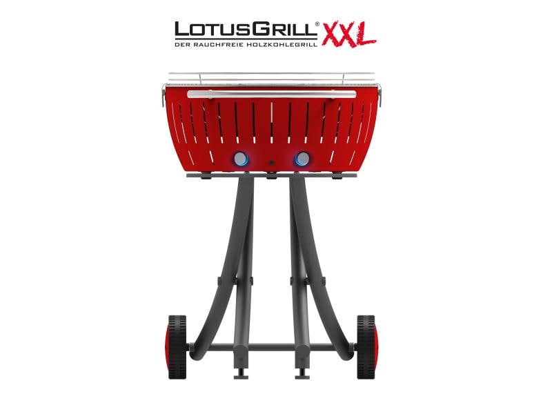 LotusGrill Holzkohlegrill XXL Rot