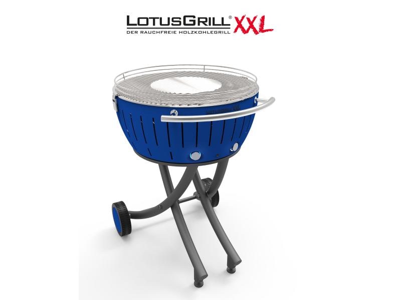LotusGrill Holzkohlegrill XXL Tiefblau
