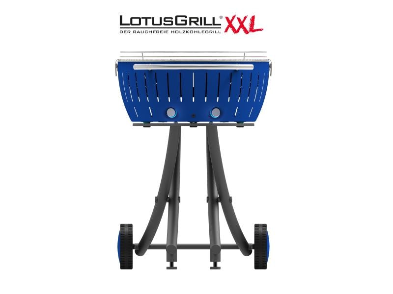 LotusGrill Holzkohlegrill XXL Tiefblau