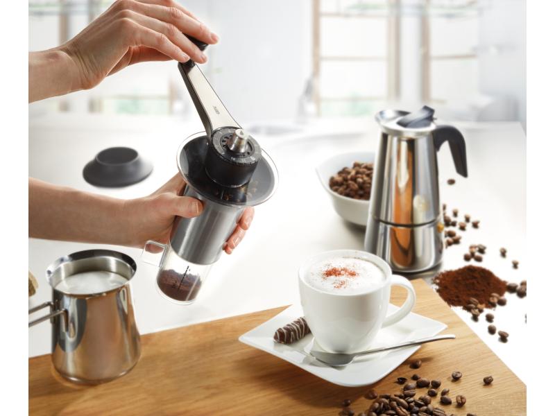 GEFU Kaffeemühle Lorenzo Silber