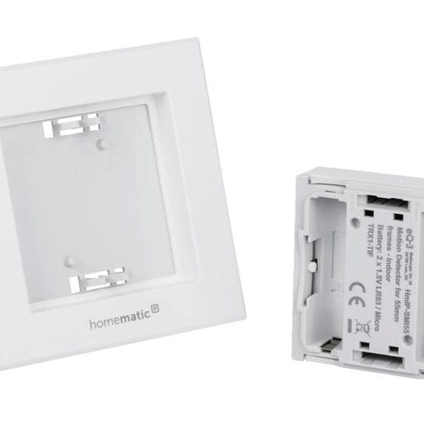 Homematic IP Smart Home Funk-Bewegungsmelder im WM55 Rahmen
