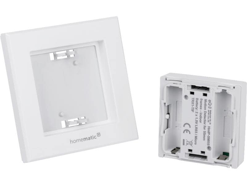 Homematic IP Smart Home Funk-Bewegungsmelder im WM55 Rahmen
