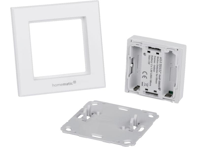 Homematic IP Smart Home Funk-Bewegungsmelder im WM55 Rahmen