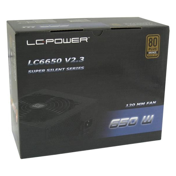LC-Power LC6650 V2.3 Super Silent Serie - 650W - Bronze