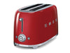 SMEG Toaster 50'S Retro Style TSF01RDEU Rot