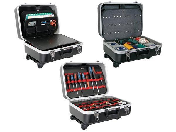 Perel Werkzeugkoffer mit Rollen