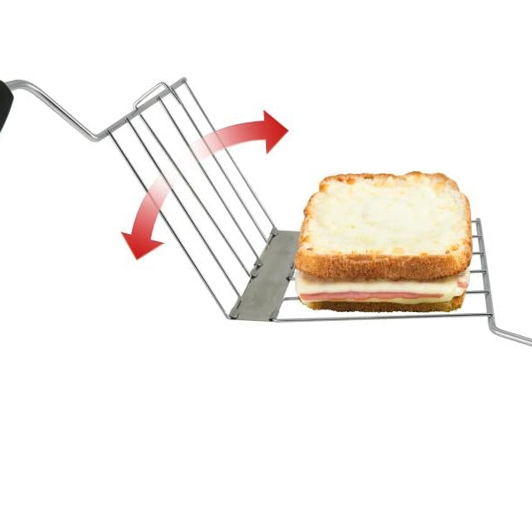 Trisa Toaster Crispy Snack Silber/Schwarz