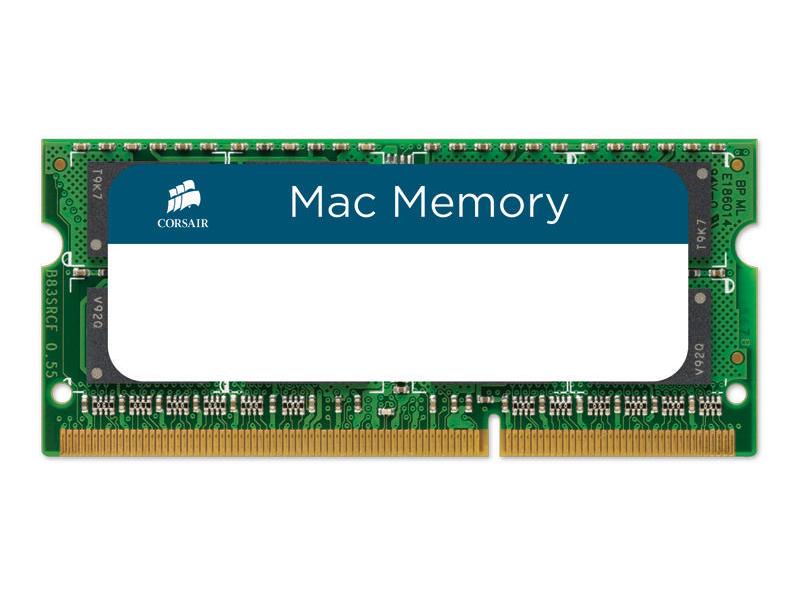 Corsair Mac Memory, SO-DIMM, DDR3, 16GB (2 x 8GB), 1333MHz