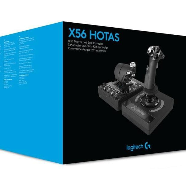 Logitech Simulations-Controller G Saitek X56 Rhino H.O.T.A.S.